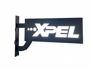 XPEL LED-Auslegerschild