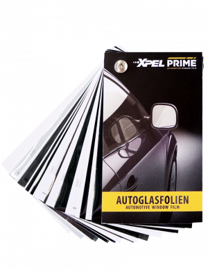 Musterfächer XPEL Prime Autoglasfolien