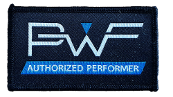 PWF Authorized Performer Patches